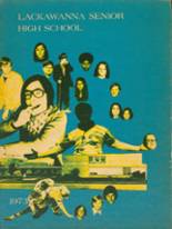 Lackawanna High School 1973 yearbook cover photo