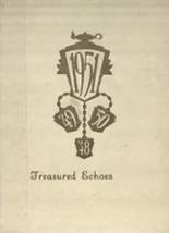 Mason High School 1951 yearbook cover photo