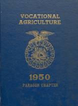Paragon High School 1950 yearbook cover photo