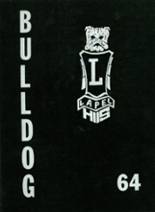 Lapel High School 1964 yearbook cover photo