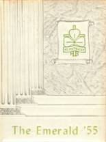 St. Patrick's School 1955 yearbook cover photo