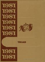 Kiel High School 1981 yearbook cover photo