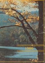 Essex Junction High School 1986 yearbook cover photo
