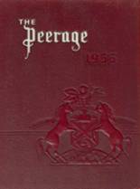 Princess Anne High School 1955 yearbook cover photo
