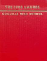 Coquille High School 1985 yearbook cover photo