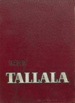 Talladega High School 1937 yearbook cover photo