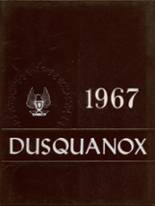 Duanesburg Central High School 1967 yearbook cover photo