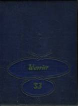 Marion High School 1953 yearbook cover photo