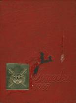 South Mecklenburg High School 1967 yearbook cover photo