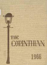 Corinth Central High School 1966 yearbook cover photo