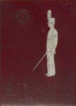 Augusta Military Academy 1953 yearbook cover photo