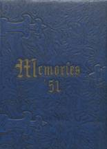 Gloucester City High School 1951 yearbook cover photo