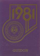 1981 Christian Brothers College High School Yearbook from St. louis, Missouri cover image