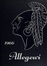 Allegany High School 1966 yearbook cover photo