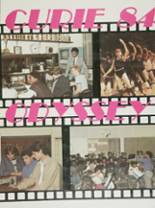 Curie High School 1984 yearbook cover photo