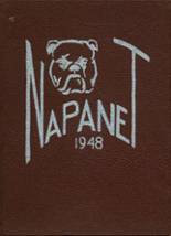 Nappanee High School 1948 yearbook cover photo