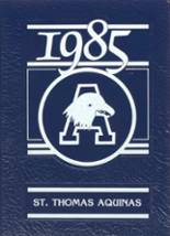 St. Thomas Aquinas High School 1985 yearbook cover photo