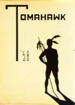 Marysville High School 1958 yearbook cover photo