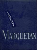 Marquette High School 1957 yearbook cover photo