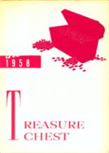 Madison Heights High School 1958 yearbook cover photo