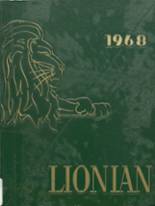 Lincoln High School 1968 yearbook cover photo