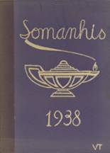 Manchester High School 1938 yearbook cover photo