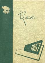 Hazen High School 1957 yearbook cover photo