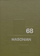 Mason High School 1968 yearbook cover photo