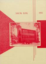 Sauk City High School 1961 yearbook cover photo