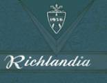 Richland High School 1956 yearbook cover photo