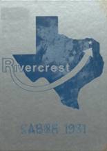 Rivercrest High School 1981 yearbook cover photo