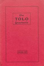 1926 Toulon High School Yearbook from Toulon, Illinois cover image