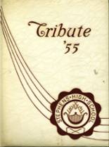 1955 Stephens High School Yearbook from Rumford, Maine cover image