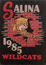 Salina High School 1985 yearbook cover photo