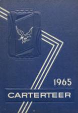 Ruth Carter High School 1965 yearbook cover photo