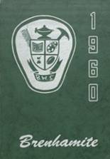 Brenham High School 1960 yearbook cover photo