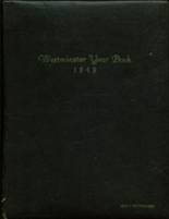 Westminster School 1949 yearbook cover photo
