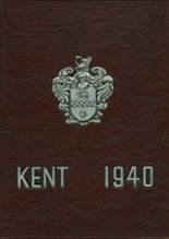 Kent School 1940 yearbook cover photo
