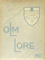 Our Lady of Mercy High School 1957 yearbook cover photo