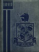 Perry Traditional Academy High School 1953 yearbook cover photo
