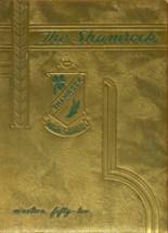 Shamrock High School 1952 yearbook cover photo