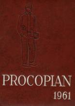 1961 St. Procopius Academy Yearbook from Lisle, Illinois cover image