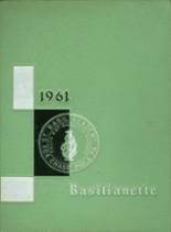 1961 St. Basil Academy Yearbook from Philadelphia, Pennsylvania cover image