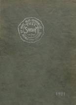 East Aurora High School 1921 yearbook cover photo