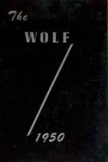 Little Wolf High School 1950 yearbook cover photo