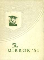 Pratt High School 1951 yearbook cover photo