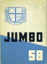 Tufts University 1958 yearbook cover photo