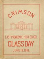 1918 East Providence High School Yearbook from East providence, Rhode Island cover image