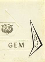 1963 Dimondale High School Yearbook from Dimondale, Michigan cover image