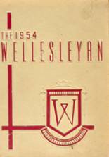 Wellesley High School 1954 yearbook cover photo